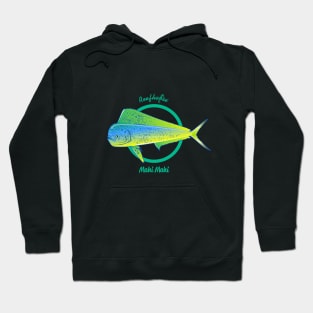 Reefhorse Mahi Mahi Green Ring Hoodie